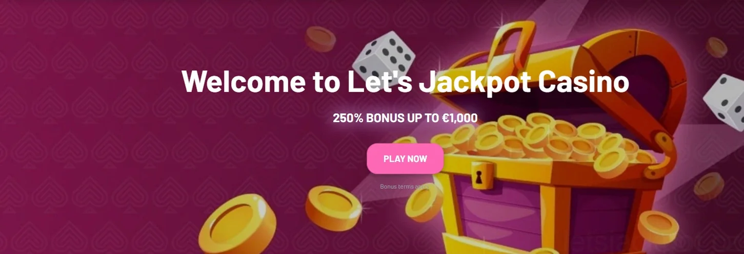Letsjackpot Casino uvítací bonus