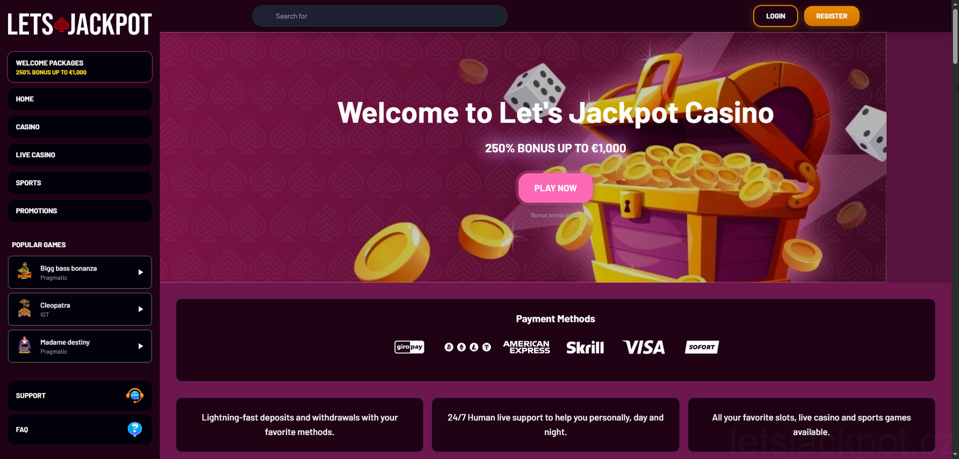 Letsjackpot Casino Casino