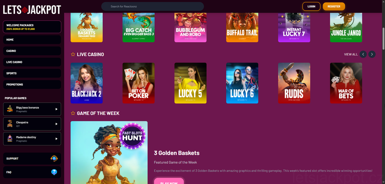 Letsjackpot Casino Casino